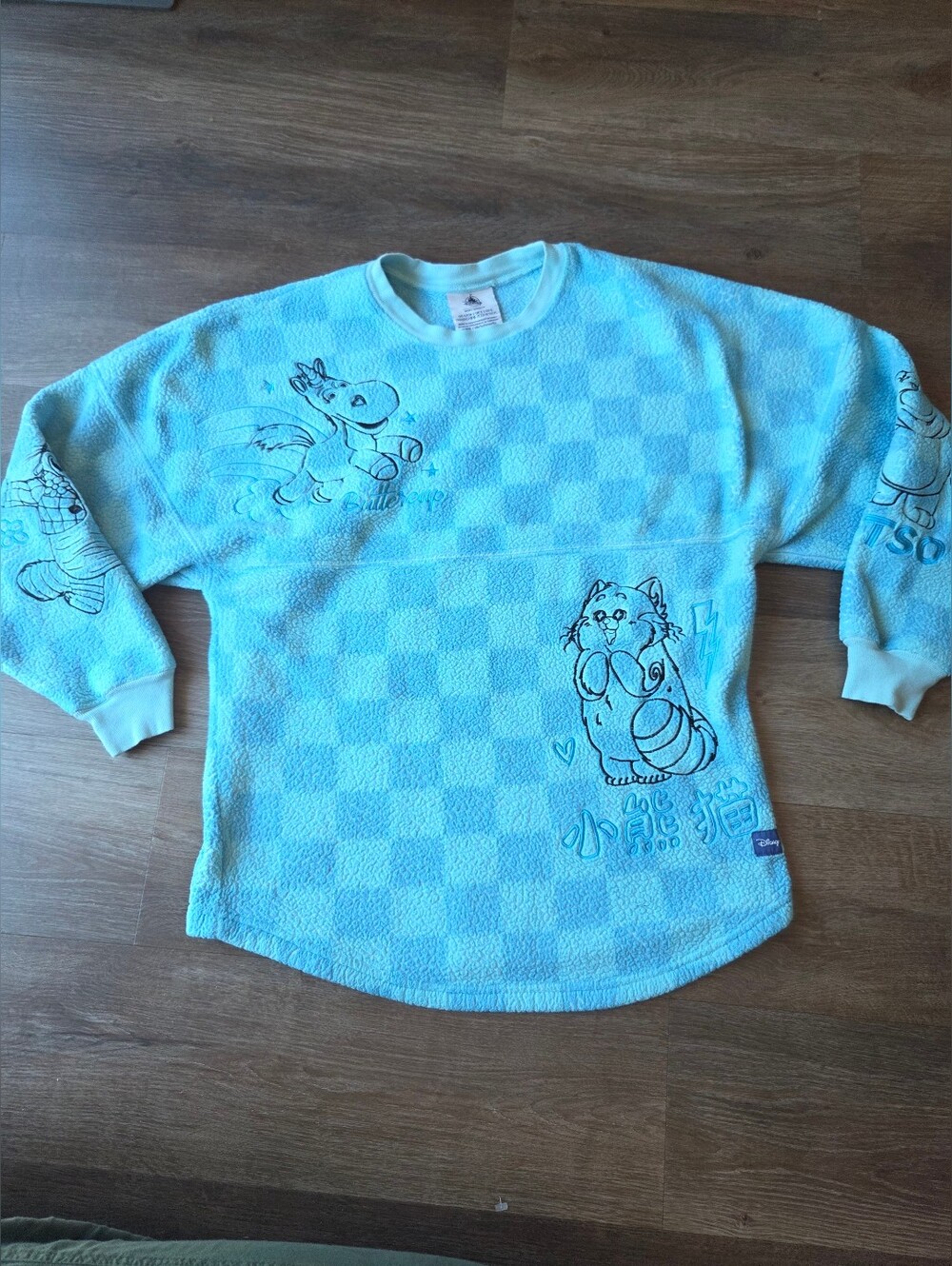 Disney Parks Pixar Sherpa Spirit Blue Jersey, Sulley, Ducky & bunny, Lotso, Bing